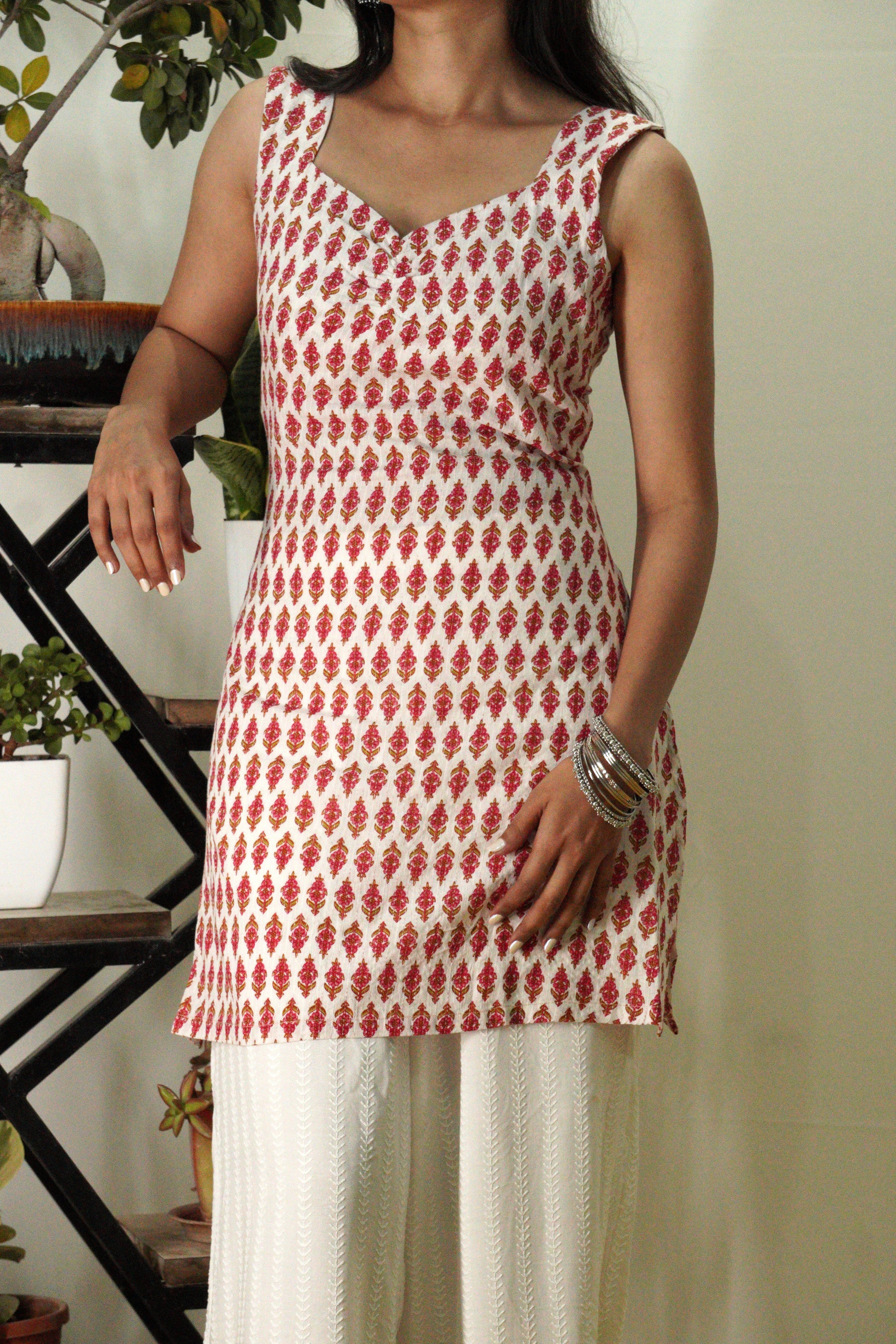 SHWETHA SWEET HEART KURTI